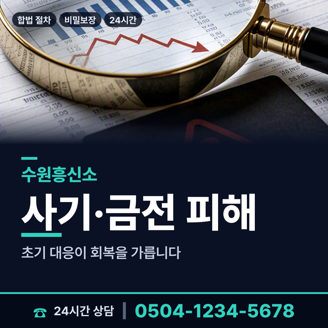 수원 원천동 사기꾼찾기 상담 안내